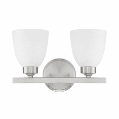HomePlace Lighting Jameson 2-Light Vanity - 114321BN-333 HomePlace Lighting Jameson 2-Light Vanity - 114321BN-333