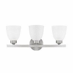 HomePlace Lighting Jameson 3-Light Vanity - 114331BN-333 HomePlace Lighting Jameson 3-Light Vanity - 114331BN-333