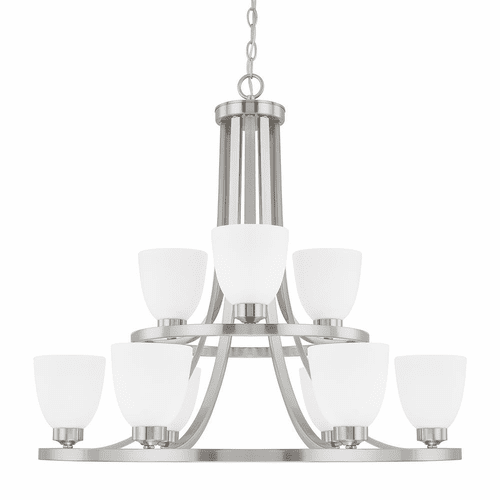 HomePlace Lighting Jameson 9-Light Chandelier - 414391BN-333
