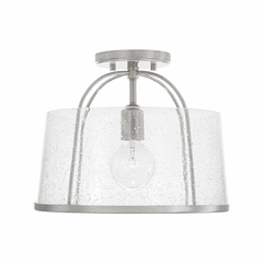 HomePlace Lighting Madison 1-Light Semi-Flush - 247011BN