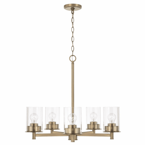 HomePlace Lighting Mason 5-Light Chandelier - 446851AD-532