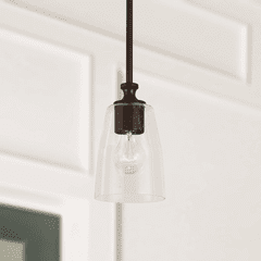 HomePlace Lighting Myles 1-Light Pendant - 340911BZ-506