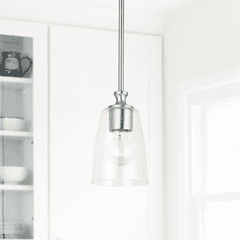 HomePlace Lighting Myles 1-Light Pendant - 340911BN-506