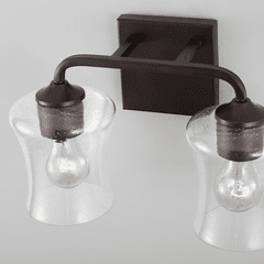 HomePlace Lighting Reeves 2-Light Vanity - 139221BZ-499