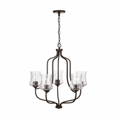 HomePlace Lighting Reeves 5-Light Chandelier - 439251BZ-499 HomePlace Lighting Reeves 5-Light Chandelier - 439251BZ-499