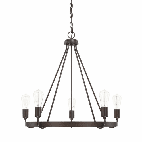 HomePlace Lighting Tanner 5-Light Chandelier - 420061BZ