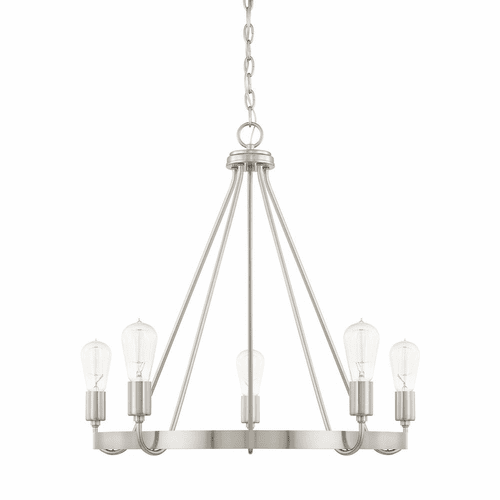 HomePlace Lighting Tanner 5-Light Chandelier - 420061BN