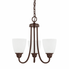 HomePlace Lighting Trenton 3-Light Chandelier - 415131BZ-337