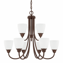 HomePlace Lighting Trenton 9-Light Chandelier - 415191BZ-337