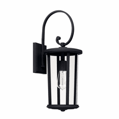 Capital Lighting Howell 1-Light Outdoor Wall-Lantern - 926711BK Capital Lighting Howell 1-Light Outdoor Wall-Lantern - 926711BK