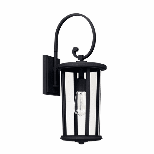 Capital Lighting Howell 1-Light Outdoor Wall-Lantern - 926711BK