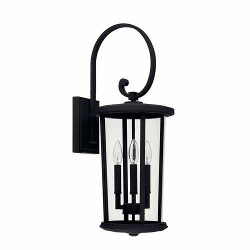 Capital Lighting Howell 3-Light Outdoor Wall-Lantern - 926731BK