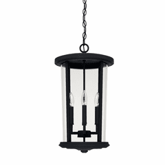 Capital Lighting Howell 4-Light Outdoor Hanging-Lantern - 926742BK Capital Lighting Howell 4-Light Outdoor Hanging-Lantern - 926742BK