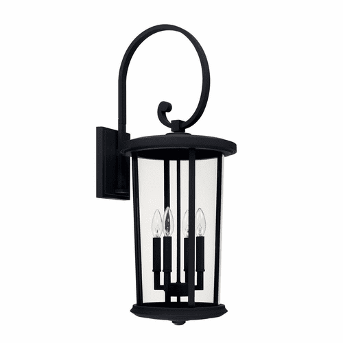 Capital Lighting Howell 4-Light Outdoor Wall-Lantern - 926741BK