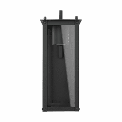 Capital Lighting Hunt 1-Light Outdoor Wall-Lantern - 934611BK-GL Capital Lighting Hunt 1-Light Outdoor Wall-Lantern - 934611BK-GL