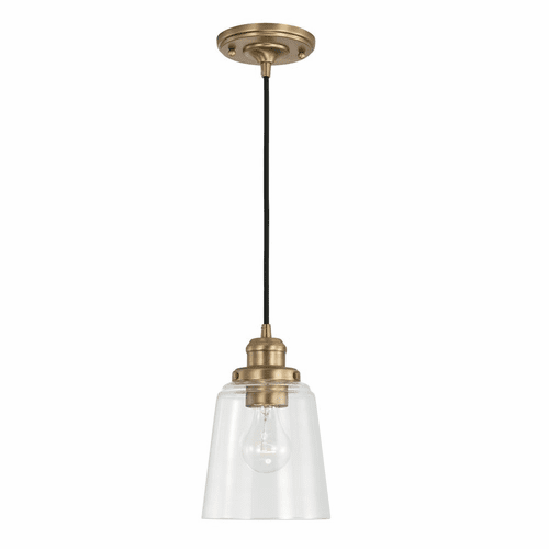 Capital Lighting Fallon 1-Light Pendant - 3718AD-135