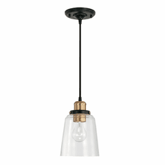 Capital Lighting Fallon 1-Light Pendant - 3718AB-135