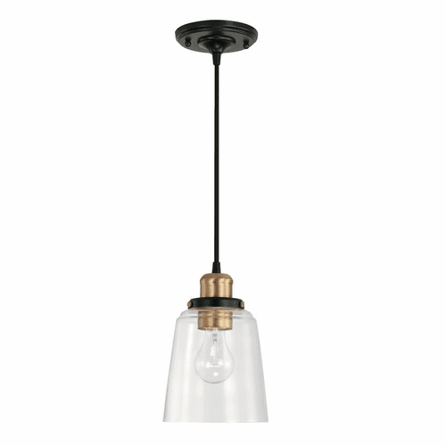 Capital Lighting Fallon 1-Light Pendant - 3718AB-135