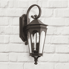 Capital Lighting Inman Park 3-Light Outdoor Wall-Lantern - 939731OZ