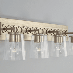 Capital Lighting Isabella 4-Light Vanity - 143141WG-515 Capital Lighting Isabella 4-Light Vanity - 143141WG-515
