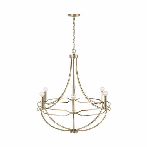 Capital Lighting Jordyn 6-Light Chandelier - 438961AD