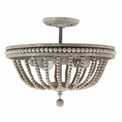 Capital Lighting Kayla 2-Light Semi Flush - 229521MS