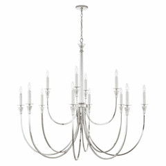 Capital Lighting Laurent 12-Light Chandelier - 441801PN