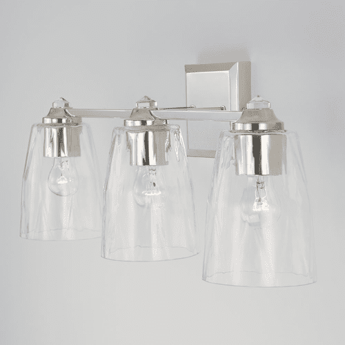Capital Lighting Laurent 3-Light Vanity - 141831PN-509