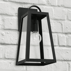 Capital Lighting Leighton 1-Light Outdoor Wall-Lantern - 943711BK