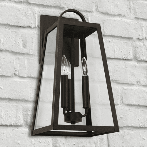 Capital Lighting Leighton 3-Light Outdoor Wall-Lantern - 943732OZ