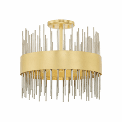 Capital Lighting Lena 4-Light Semi-Flush - 225441FI