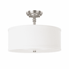 Capital Lighting Loft 3-Light Semi-Flush - 3923MN-480