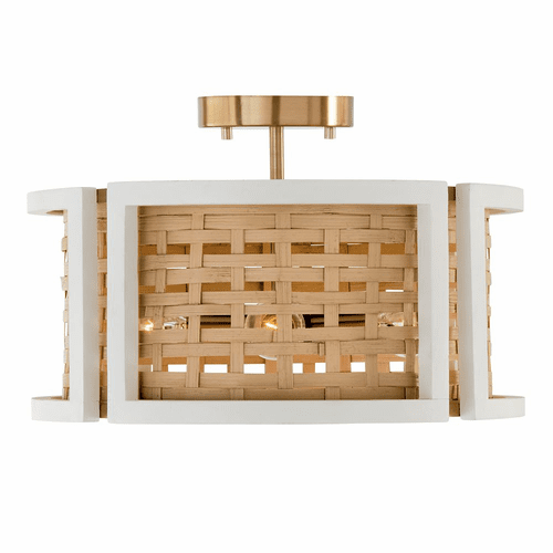 Capital Lighting Lola 4-Light Semi-Flush - 244341WM