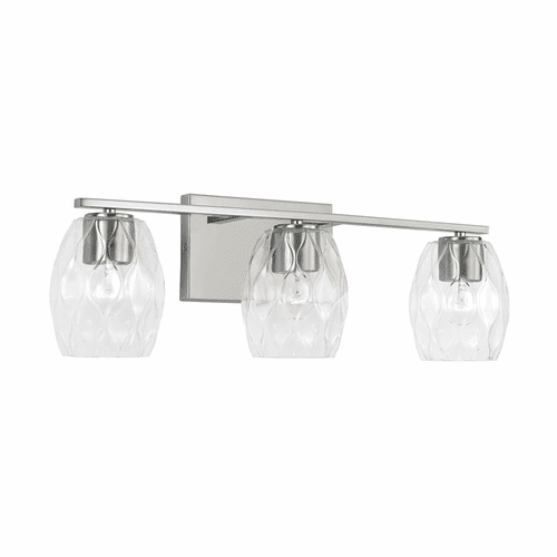 Capital Lighting Lucas 3-Light Vanity - 145331BN-525