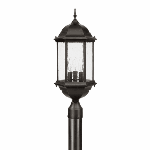 Capital Lighting Main Street 3-Light Outdoor Post-Lantern - 9837OB