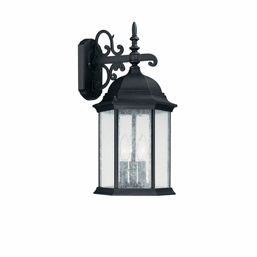 Capital Lighting Main Street 3-Light Outdoor Wall-Lantern - 9834BK