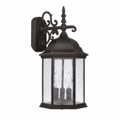 Capital Lighting Main Street 3-Light Outdoor Wall-Lantern - 9834OB