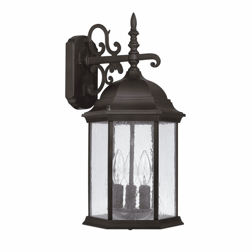 Capital Lighting Main Street 3-Light Outdoor Wall-Lantern - 9834OB