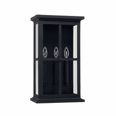Capital Lighting Mansell 3-Light Outdoor Wall-Lantern - 926431BK