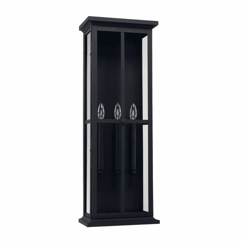 Capital Lighting Mansell 3-Light Outdoor Wall-Lantern - 926432BK