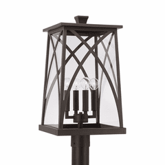 Capital Lighting Marshall 4-Light Outdoor Post-Lantern - 946543OZ