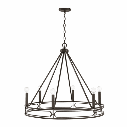 Capital Lighting Merrick 6-Light Chandelier - 443461OB