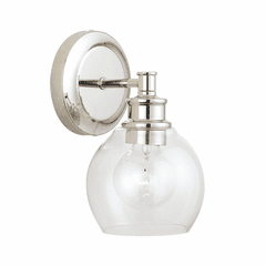 Capital Lighting Mid Century 1-Light Sconce - 621111PN-426