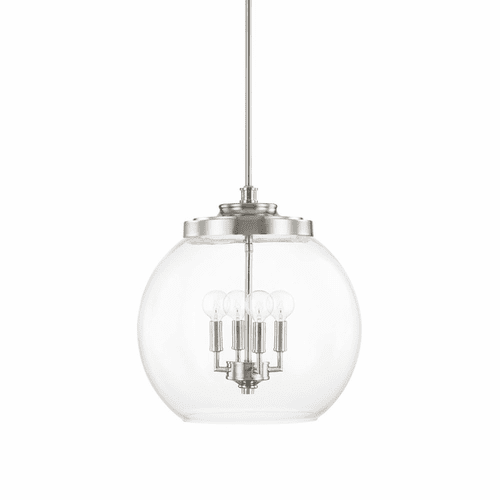 Capital Lighting Mid Century 4-Light Pendant - 321142PN