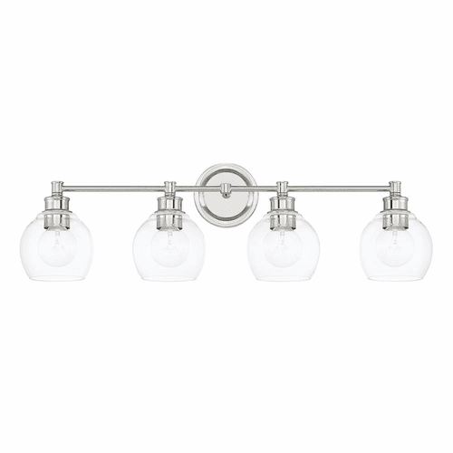 Capital Lighting Mid Century 4-Light Vanity - 121141PN-426