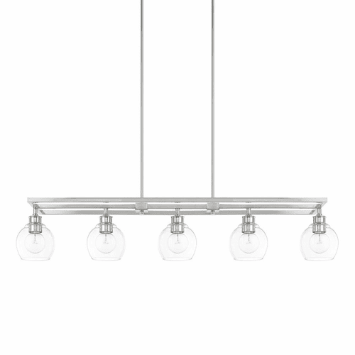 Capital Lighting Mid Century 5-Light Island - 821151PN-426