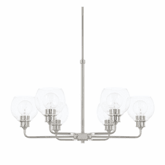 Capital Lighting Mid Century 6-Light Chandelier - 421161PN-426