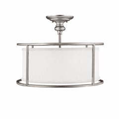 Capital Lighting Midtown 3-Light Semi-Flush - 3914MN-459