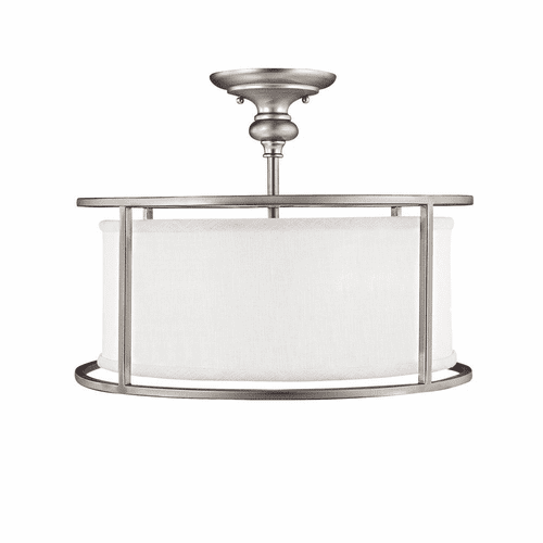 Capital Lighting Midtown 3-Light Semi-Flush - 3914MN-459
