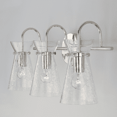 Capital Lighting Mila 3-Light Vanity - 142431PN